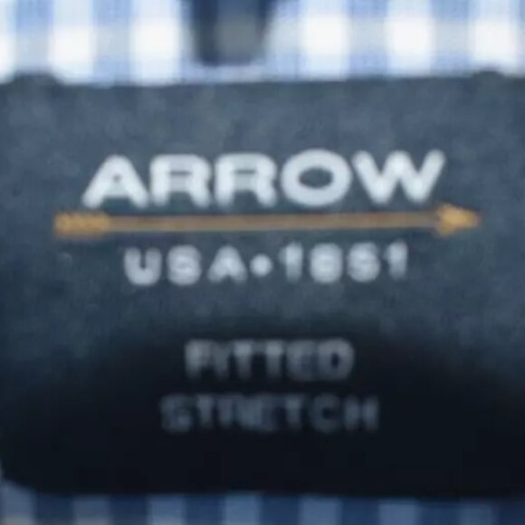 Arrow Fitted Stretch M15-15.5 - 32/33 - Cotton 67% Polyester 24% Elastane 4% - Picture 5 of 5